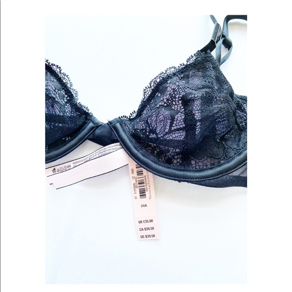 NEW!!! Victoria Secret Sexy Tee Unlined Demi Bra (Black Lace)
26119452 - Picture 3 of 5